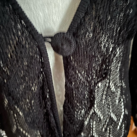 Black Lightweight Summer Sweater - Picture 4 of 10